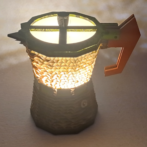 MokaLoop Lamp – Citrus Glow