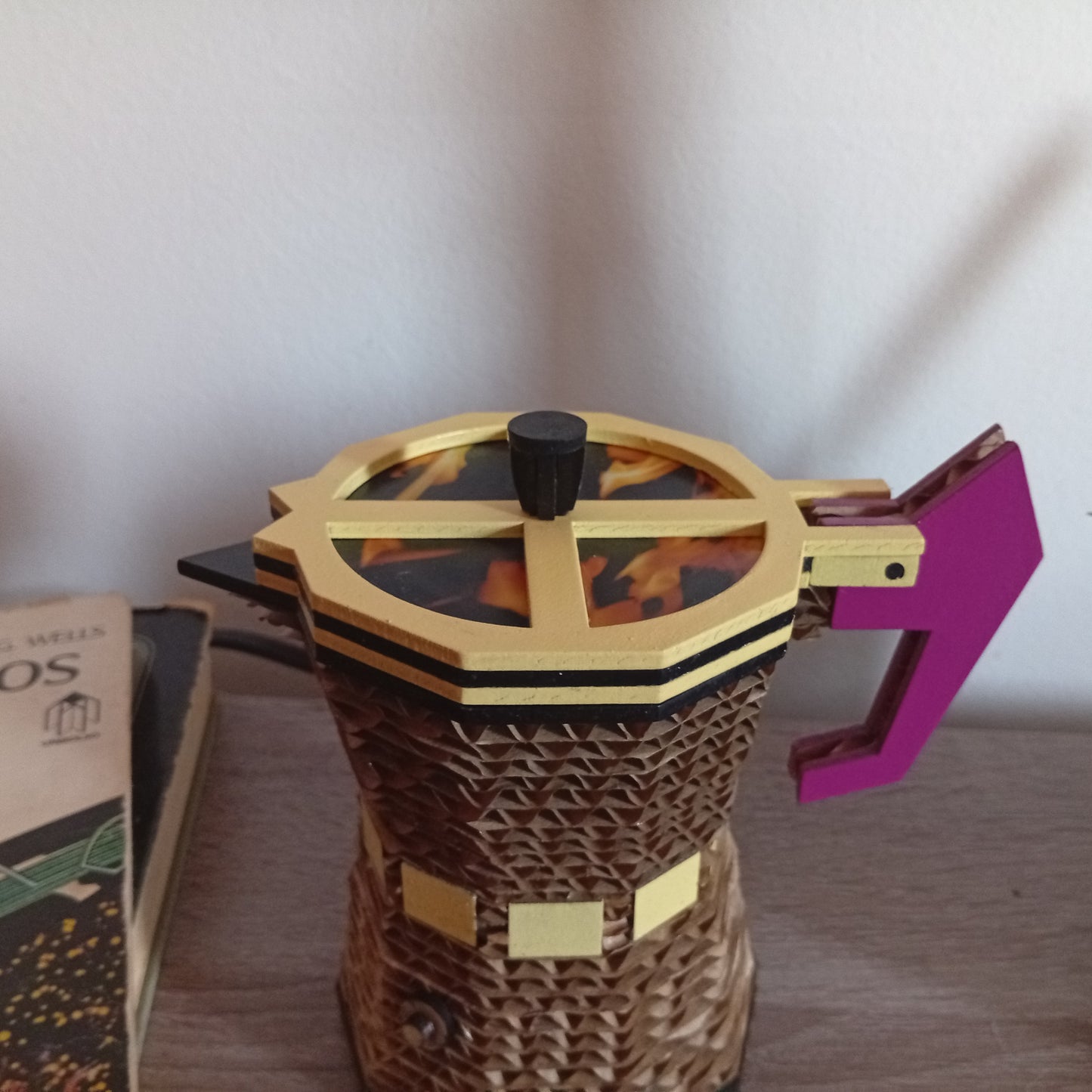 MokaLoop Lamp – Violet Flame