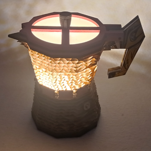 MokaLoop Lamp – Rose Shadow