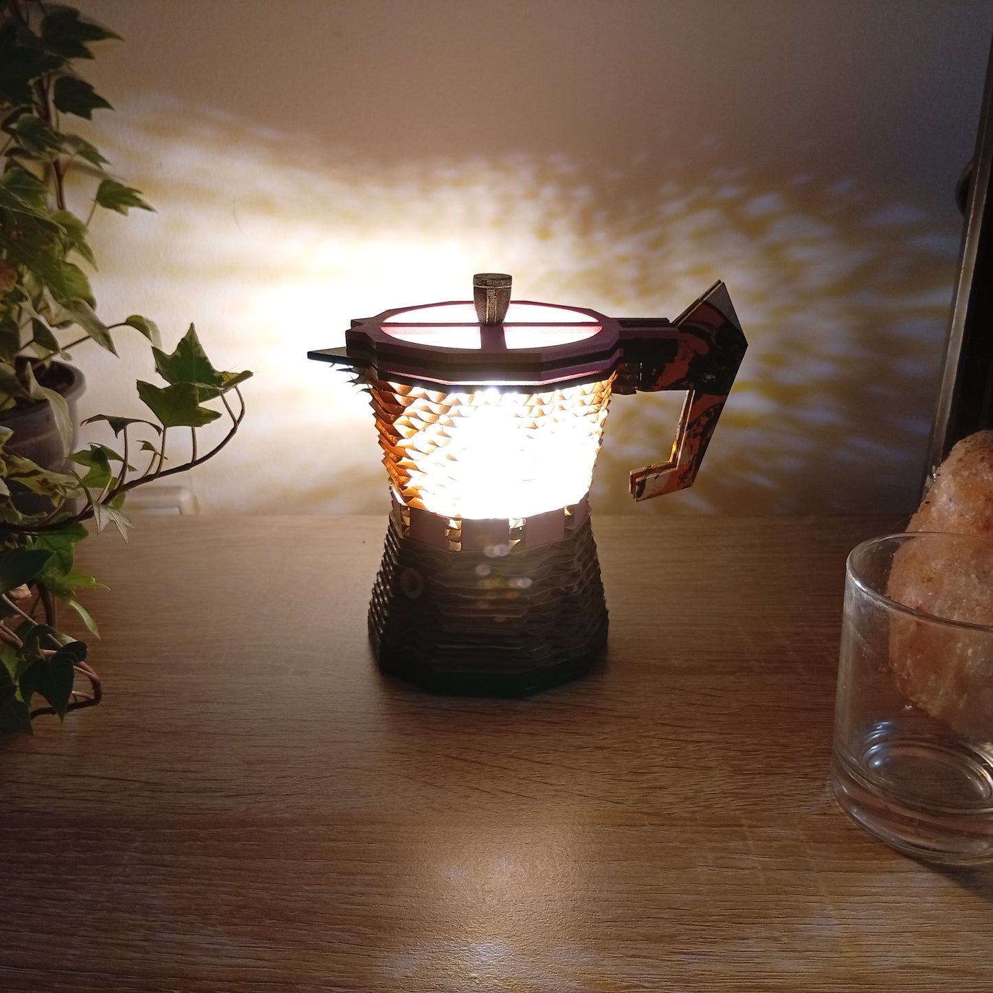 MokaLoop Lamp – Rose Shadow