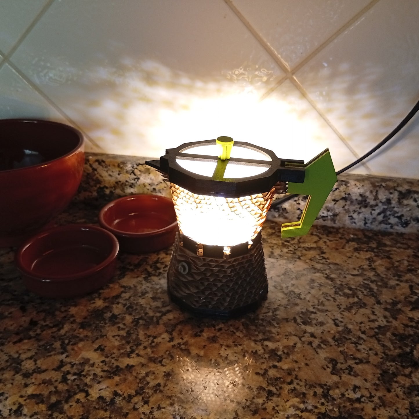 MokaLoop Lamp – Night Lime